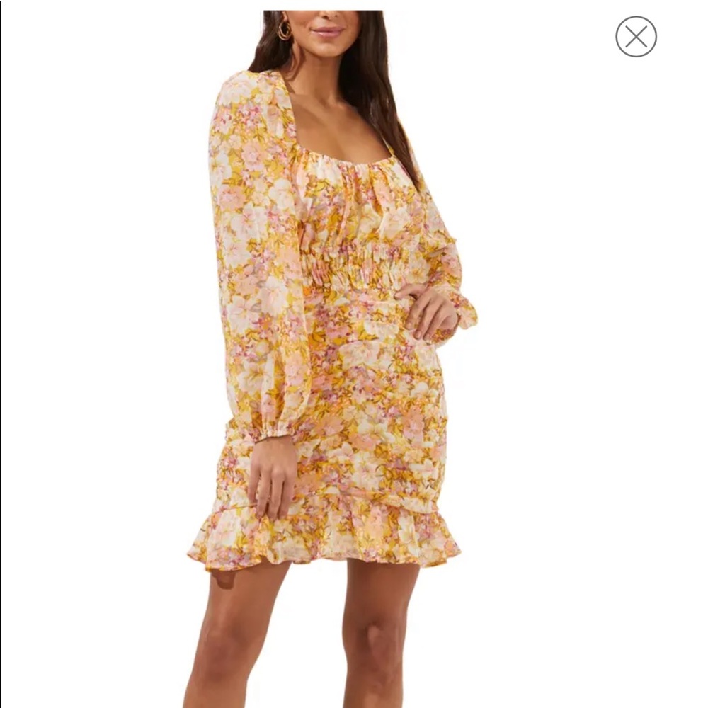 Astr the label floral dress (never worn, tags removed)